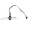 DB9 9pin Com Port host case Cable / RS232 port plate cable