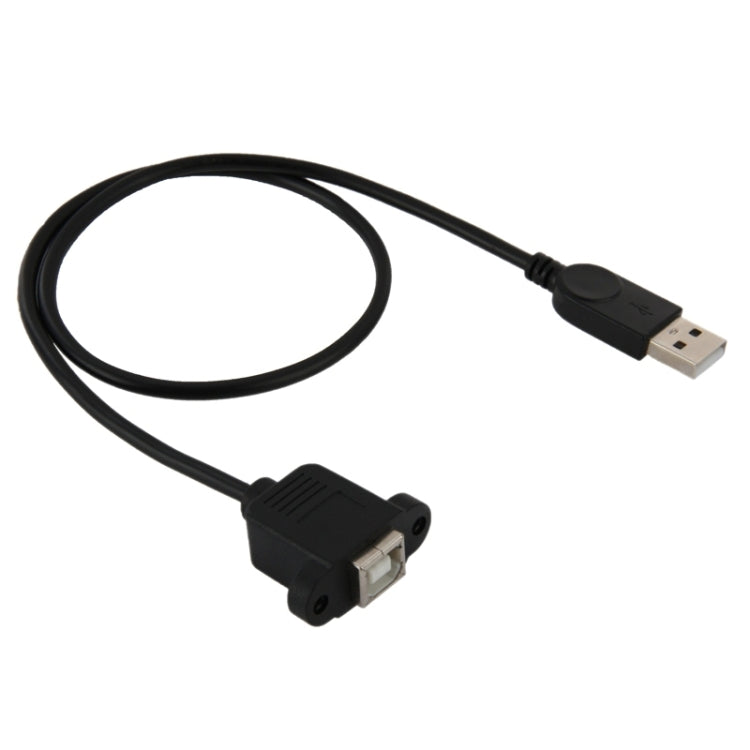 USB 2.0 Male to USB 2.0 Type-B Female Printer / Scanner Adapter Cable for HP, Dell, Epson, Length: 50cm