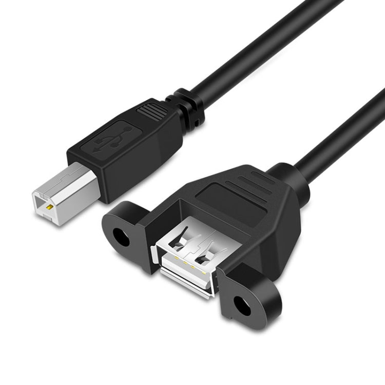 USB 2.0 Type-B Male to USB 2.0 Female Printer / Scanner Adapter Cable
