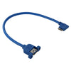 90 Degree Left Turn USB 3.0 Micro-B Male to USB 3.0 Female OTG Cable