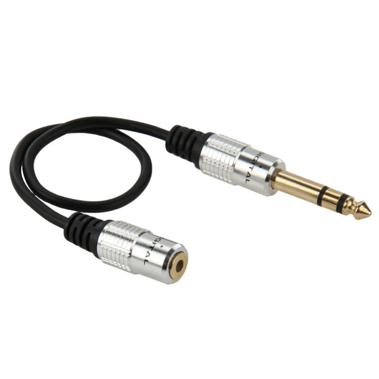 6.35mm Male to 3.5mm Female Audio Adapter Cable