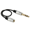 6.35mm Male to 3.5mm Female Audio Adapter Cable