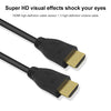 50cm HDMI 19 Pin Male to HDMI 19Pin Male Cable, 1.3 Version, Support HD TV / Xbox 360 / PS3 etc (Black + Gold Plated), Gold Plated HDMI, Length: 50cm