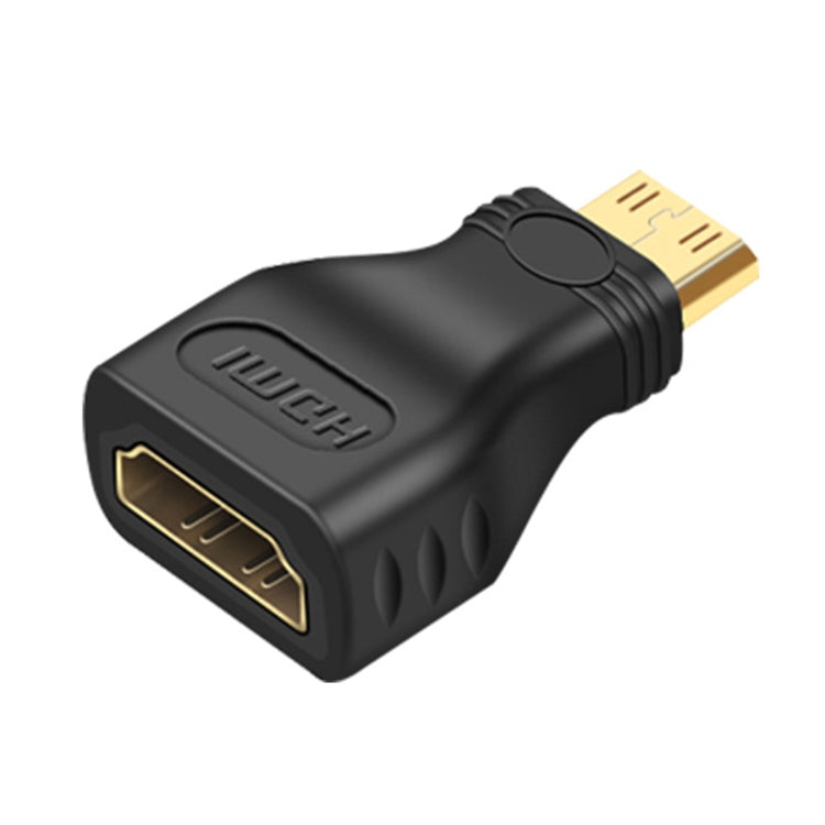 Gold Plated Mini HDMI Male to HDMI 19 Pin Female Adapter, Mini HDMI Male to HDMI Female