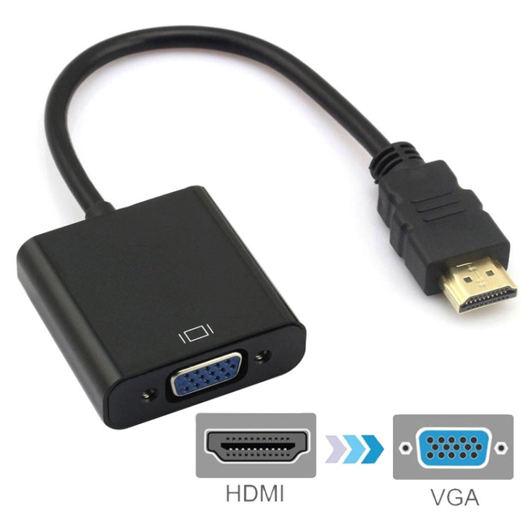 20cm HDMI 19 Pin Male to VGA Female Cable Adapter