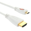 1m Gold Plated Micro HDMI Male to HDMI Male Cable
