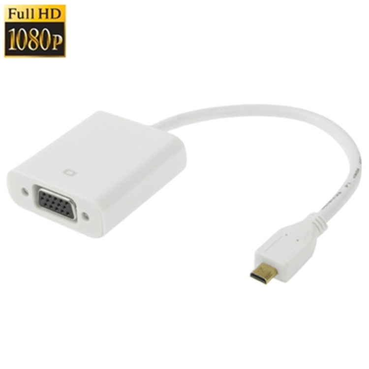 22cm Micro HDMI Male to VGA Female Video Adapter Cable