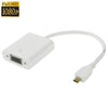 22cm Micro HDMI Male to VGA Female Video Adapter Cable