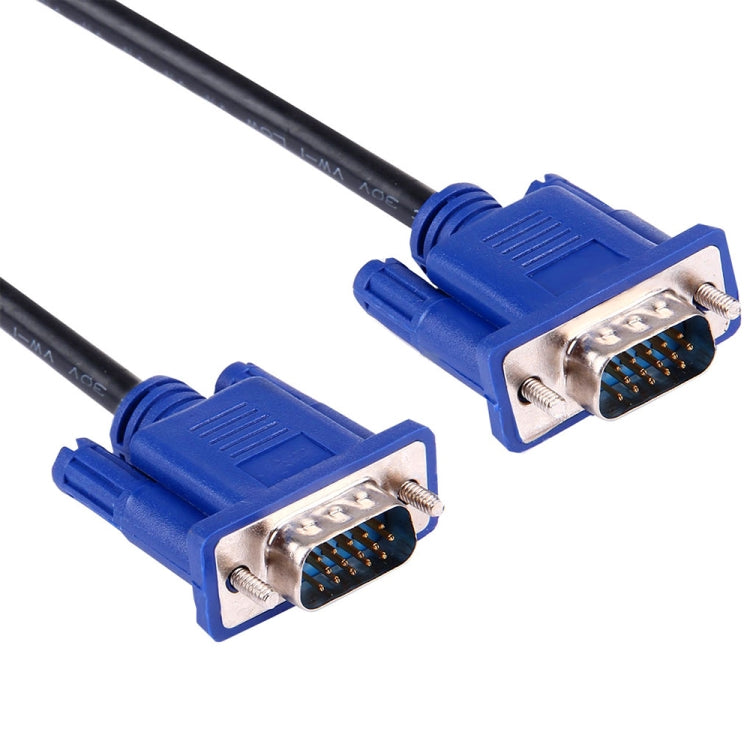 1.8m High Quality VGA 15Pin Male to VGA 15Pin Male Cable for LCD