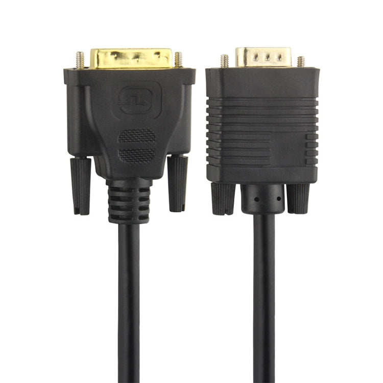 VGA 15Pin Male to DVI 24+5 Pin Male Cable  1.5M, VGA to DVI