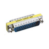 DB25 25 Pin Male to Male Mini Gender Changer Adapter