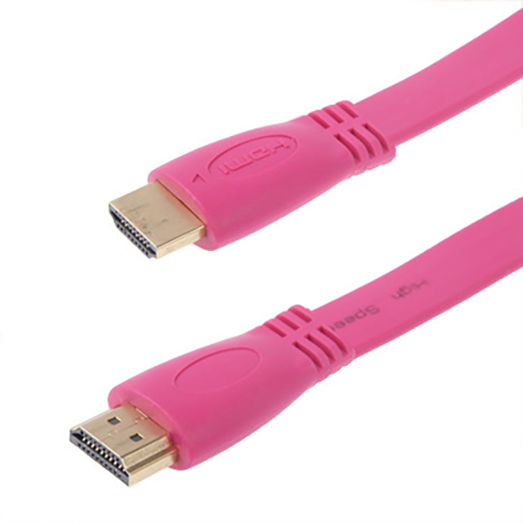 1.5m Gold Plated HDMI to HDMI 19Pin Flat Cable