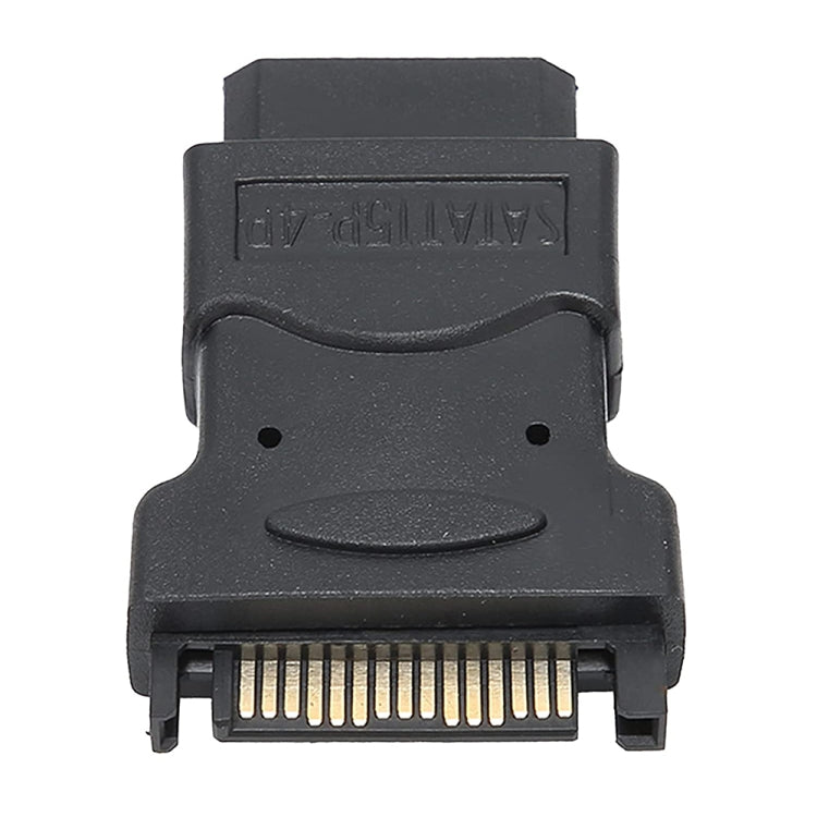 SATA 15 Pin Male to 4 Pin Female Adapter, SATA 15 Pin Male to 4 Pin