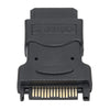 SATA 15 Pin Male to 4 Pin Female Adapter, SATA 15 Pin Male to 4 Pin