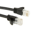 5m CAT6 Ultra-thin Flat Ethernet Network LAN Cable, 5m Black