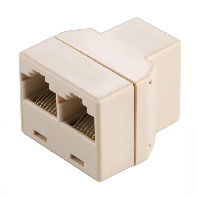 RJ45 1x2 Ethernet Connector Splitter, RJ45 Female to 2 Female