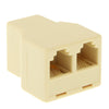 RJ11 Female to 2 Female Phone Splitter, RJ11 Female to 2 Female