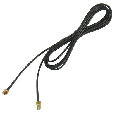 Softcover Edition, RP-SMA Male to Female Cable (174 Antenna Extension Cable) , 3m, Length: 3m