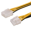 8 pin Male to 8 pin Female Power Extension Cable, 8 Pin Male to 8 Pin Female