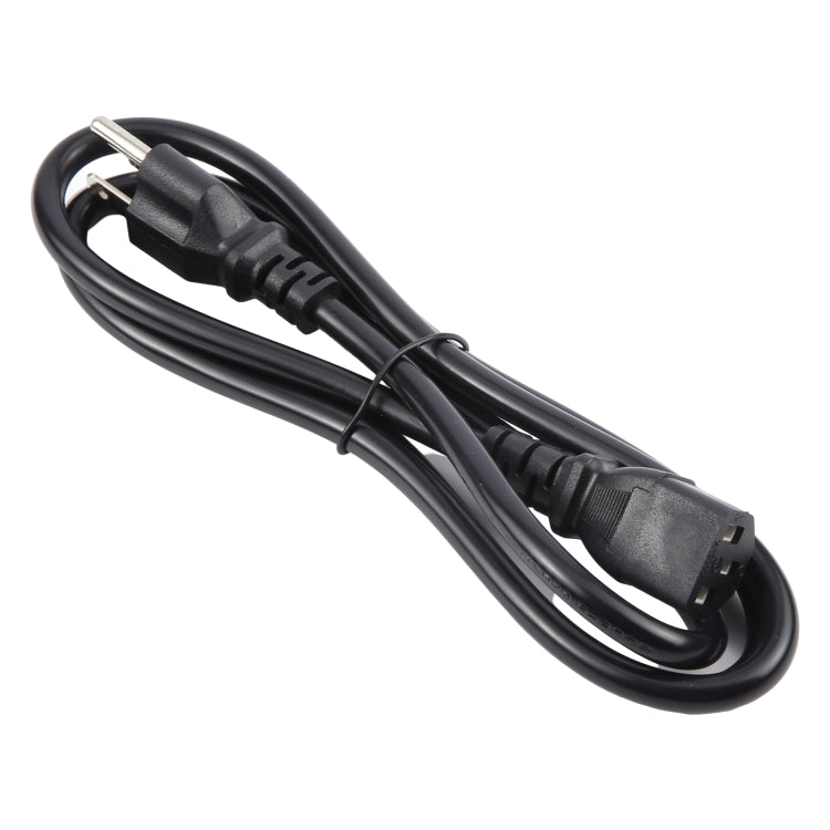 Universal US 3 Prong AC Power Cords for Desktop Computer Printer Monitor Plug, Length: 1.8m, 1.8m