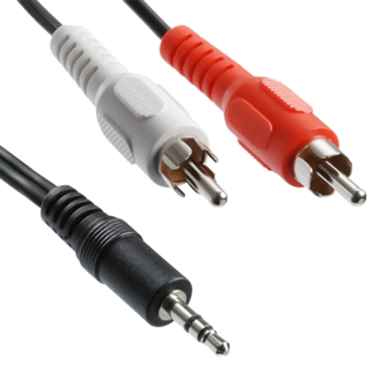 Normal Quality Jack 3.5mm Stereo to RCA Male Audio Cable