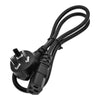 Computer PC Power Cord 3 Pin Cable, Length: 1.8m, AU Plug, 1.8m