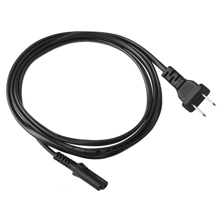 1.2m 2 Prong Style US Notebook Power Cord, US Plug, Length:1.2m
