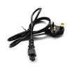 1.2m 3 Prong Style Small UK Notebook Power Cord, Small UK Plug, Length: 1.2m