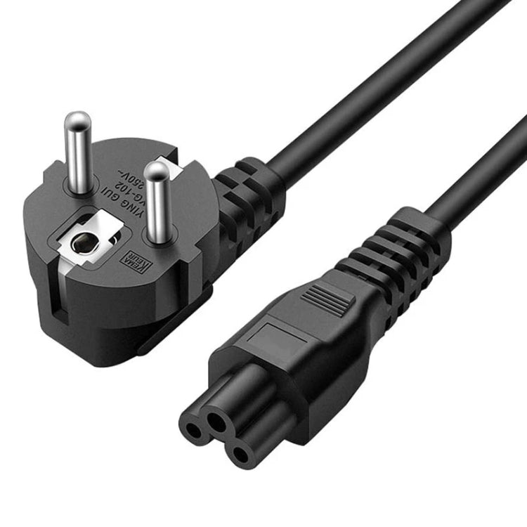 High Quality 3 Prong Style EU Notebook AC Power Cord