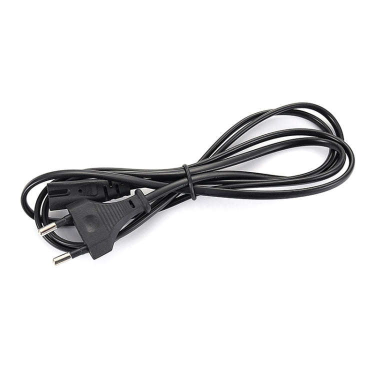 High Quality 2 Prong Style EU Notebook AC Power Cord, Length: 1.5m, 2 Prong Style EU Plug, Length: 1.5m