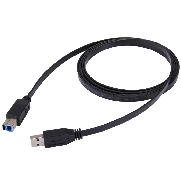 USB 3.0 AM to BM Cable, length: 1.8m, Length: 1.8m (Black)