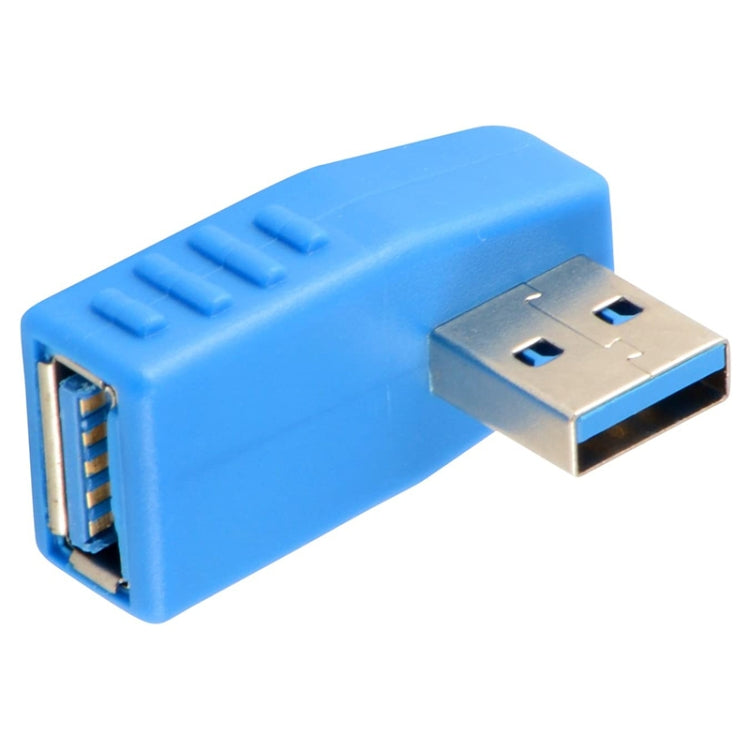 USB 3.0 AM to USB 3.0 AF Cable Adapter, Left Angle AM to AF(Blue), Left Angle AM to AF(Blcak)