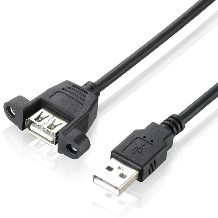 USB 2.0 AM to AF Mount Pannel Cable
