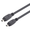 High Quality Firewire IEEE 1394 4Pin Male to 4Pin Male Cable