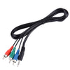 1.5m Jack 3.5mm RGB Component Video Cable, 3.5mm to 3 RCA, Length: 1.5m