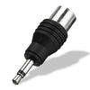 3.5mm Mono Plug to 9.5mm TV Jack Adaptor, 3.5mm to 9.5mm Female
