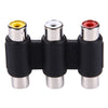 Audio + Video Female to Female Connector