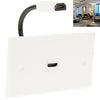 HDMI Female to HDMI Female Cable Wall Plate Panel
