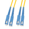 SC-SC Dual-Core Single Mode Fiber Optic Jumper, Dual-Core Single Mode
