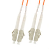 LC-LC Dual-Core Multi Mode Fiber Optic Jumper, Dual-Core Multi Mode