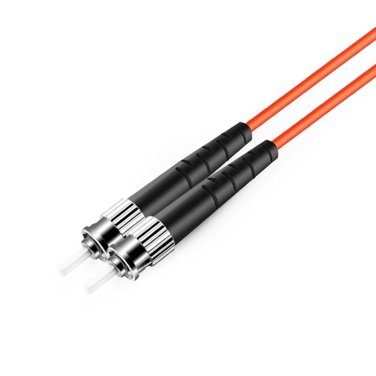 ST-ST Single-Core Multi Mode Fiber Optic Jumper,Length: 3m, Single-Core Multi Mode
