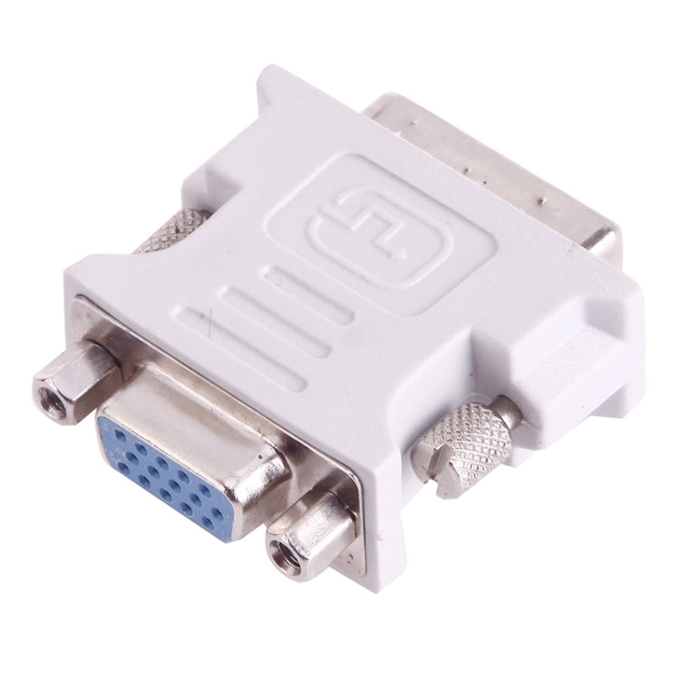 DVI-I Male Dual-Link 24 + 5 to 15 Pin VGA Female Video Monitor