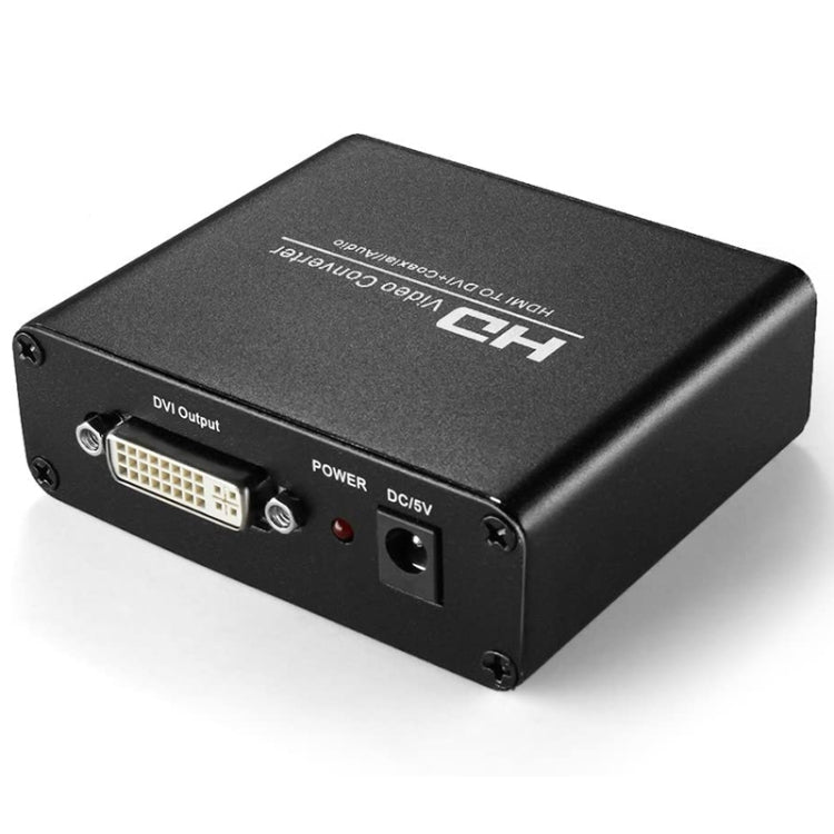 HDV-339 Full HD HDMI to DVI + Digital Coax / Analog Stereo Audio Converter Adapter