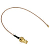 IPX to RP-SMA Male Antenna AP Router Modified Line Cable, Length: 15cm, 15cm RP-SMA Male Pink