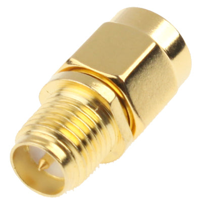 SMA Male to RP-SMA Female Adapter (Gold Plated), SMA Male to RP-SMA Female