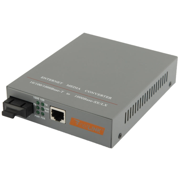 10/100/1000M Single mode Gigabit Adaptive Optical Transceiver , Optical Transceiver