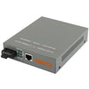 10/100/1000M Single mode Gigabit Adaptive Optical Transceiver , Optical Transceiver