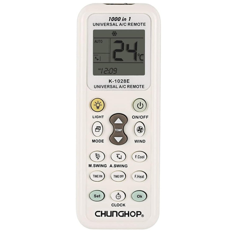 Chunghop K-1028E 1000 in 1 Universal A/C Remote Controller with