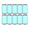 For Galaxy SIII mini / i8190 10pcs Front Housing Panel Adhesive Sticker, For Galaxy SIII mini / i8190