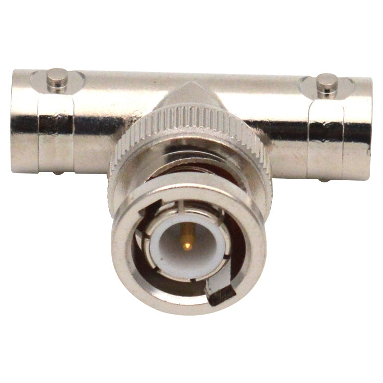 T-Type BNC Plug To 2 BNC Jack Connector, T-Type BNC To 2 BNC